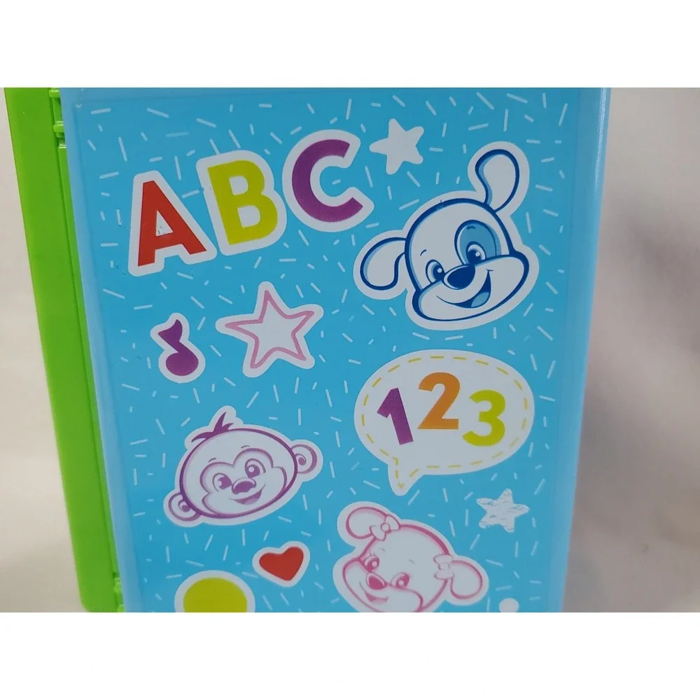 Fisher-Price 123 Schoolbook Learning Toy GWT66 Blue Green Ages 6-36 Months
